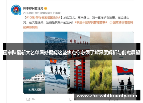 国家队最新大名单震撼揭晓这些焦点你必须了解深度解析与前瞻展望 国家队最新大名单震撼揭晓这些焦点你必须了解深度解析与前瞻展望