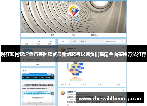 现在如何快速查看英超联赛最新动态与权威资讯指南全面实用方法推荐 现在如何快速查看英超联赛最新动态与权威资讯指南全面实用方法推荐